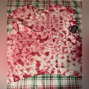 Woman Within 4x 34/36 Tie Dye Pink NWT